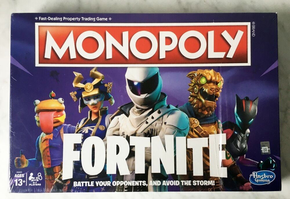 Monopoly: Fortnite Edition Board Game Inspired by Fortnite Video Game Ages 13+